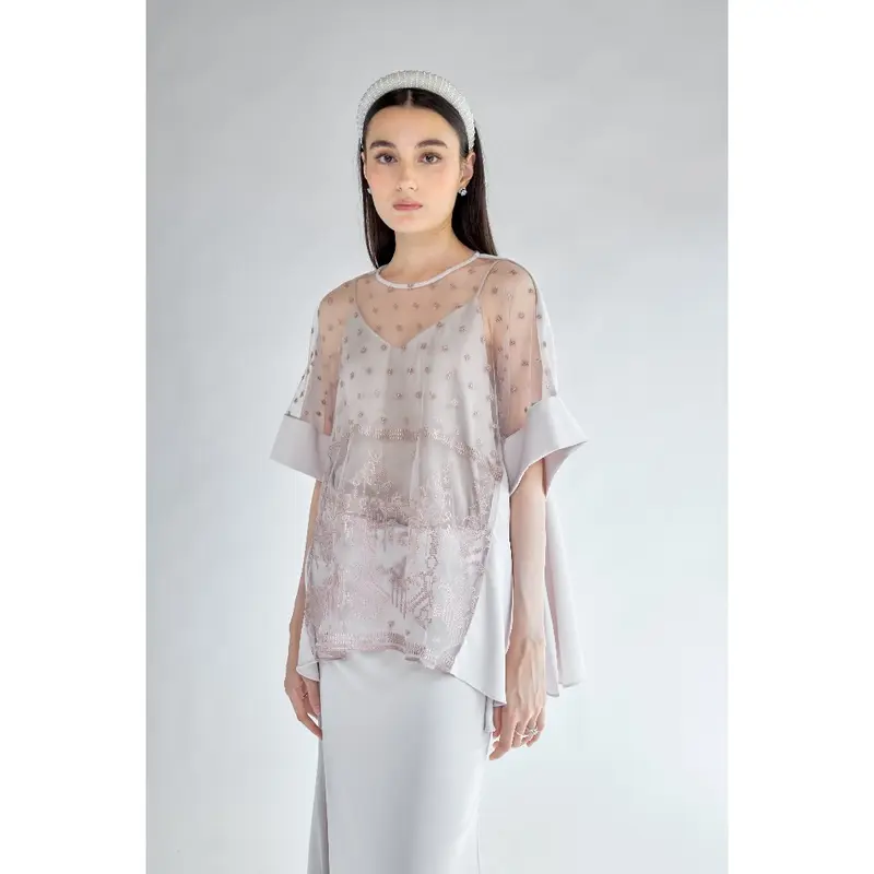 MINEWEAR - ELSA BLOUSE MAUVE 0