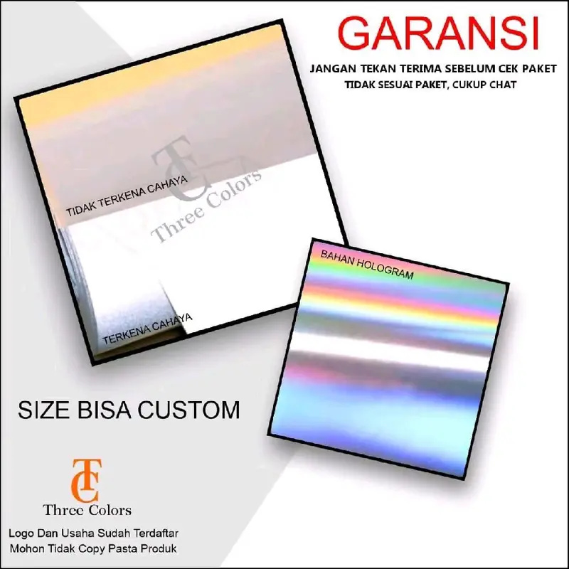 #115, stcker kucing lucu helogram sticker kucing, stiker nyala reflektive dan hologram 3