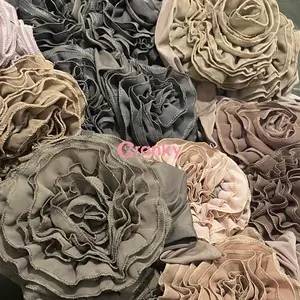 ciput hijab wanita cepol sifon tali jersey crankypicks