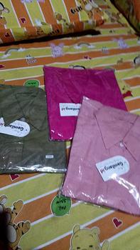 Product Review of Melva Korean Crop Kemeja Wanita Semi Crop Linen Saku Dua Ld 120 Blouse Atasan Wanita Gemilang from i**s n**s 0