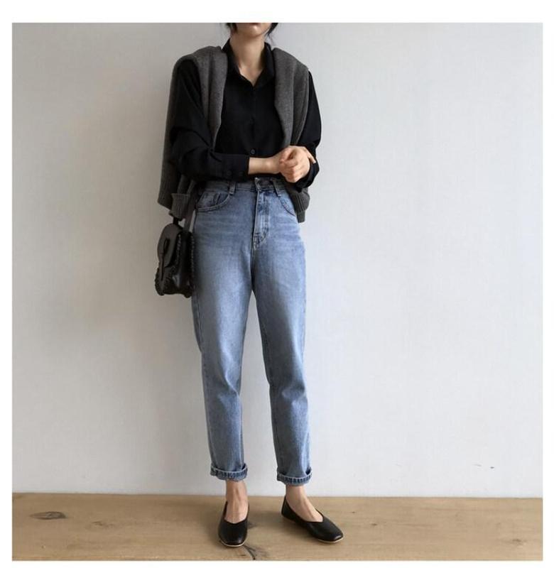 Product Introduction of Korean Style Plus Size Professional OL Shirt Women Casual All-match Loose and Thin Bottoming Shirtblouse Top 69
