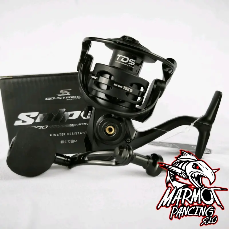 REEL SPINNING GO STRIKE VERSUS SNIPER POWER HANDLE SALTWATER RESISTANT 4