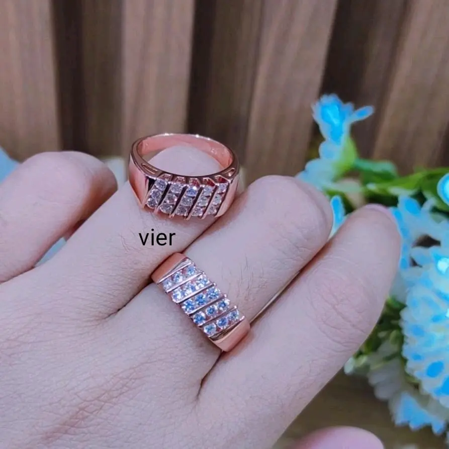 cincin replika berlian mewah, awet