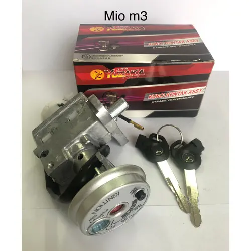 King Acc Kunci Kontak Yamaha Mio M3/S/Z/Soul GT 125/Fino 125/X-Ride - Set Key Motorcycle Accessories Kualitas Tinggi 1