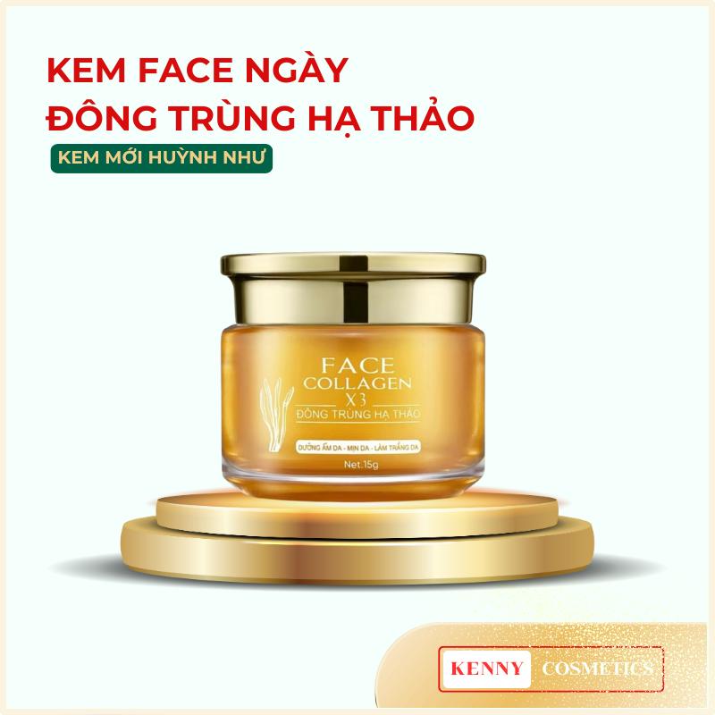 Kem Face Collagen X3 Đông Trùng Hạ Thảo - Kem Nguyễn Huỳnh Như - Mỹ Phẩm Đông Anh Women Skincare Làm Đẹp Da
