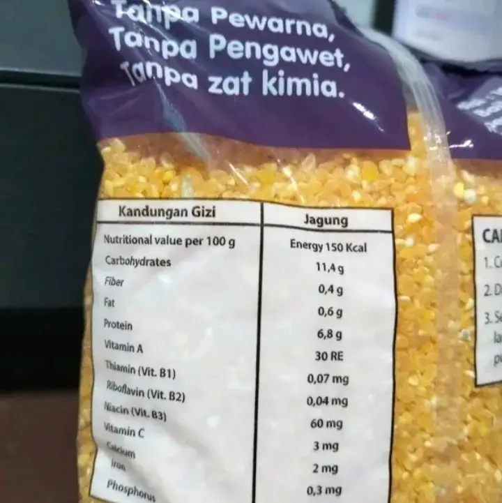 Beras Jagung Dollar 500 gram 3