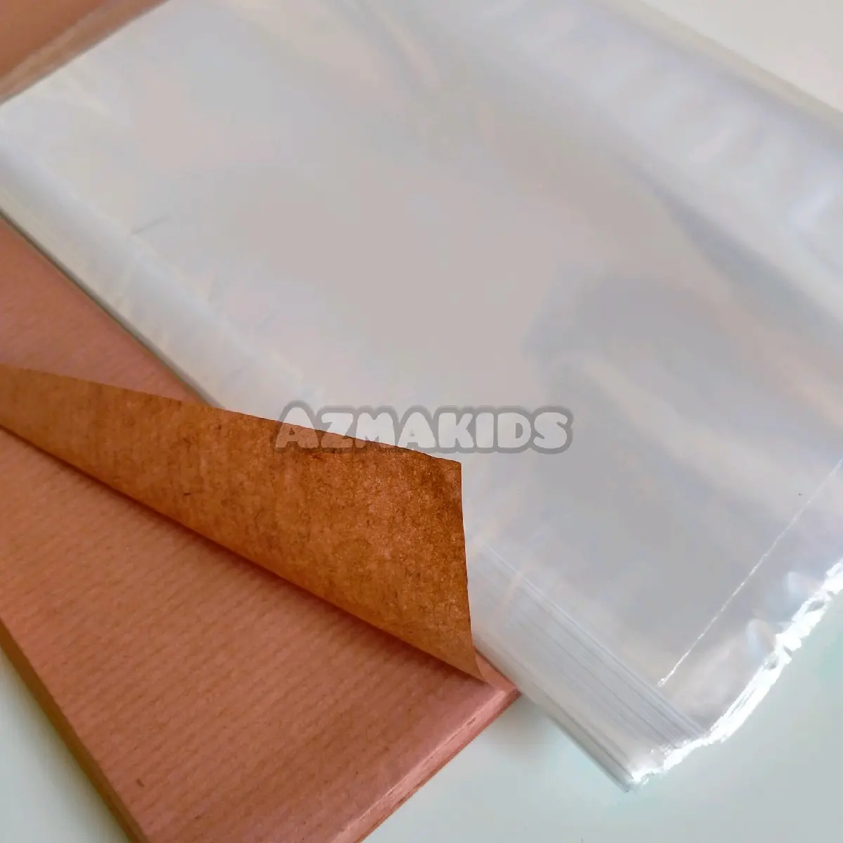 Sampul buku sidu - sampul kertas plastik bening -Sampul buku qwarto