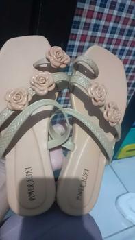 Product Review of Sandal Jelly Jepit | Sandal Jepit Tali L929-K1 | Sandal Jepit Motof Bunga Sendal Wanita Flat from n**a 0