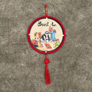 Biển Trang Trí Tết Bằng Gỗ 2026