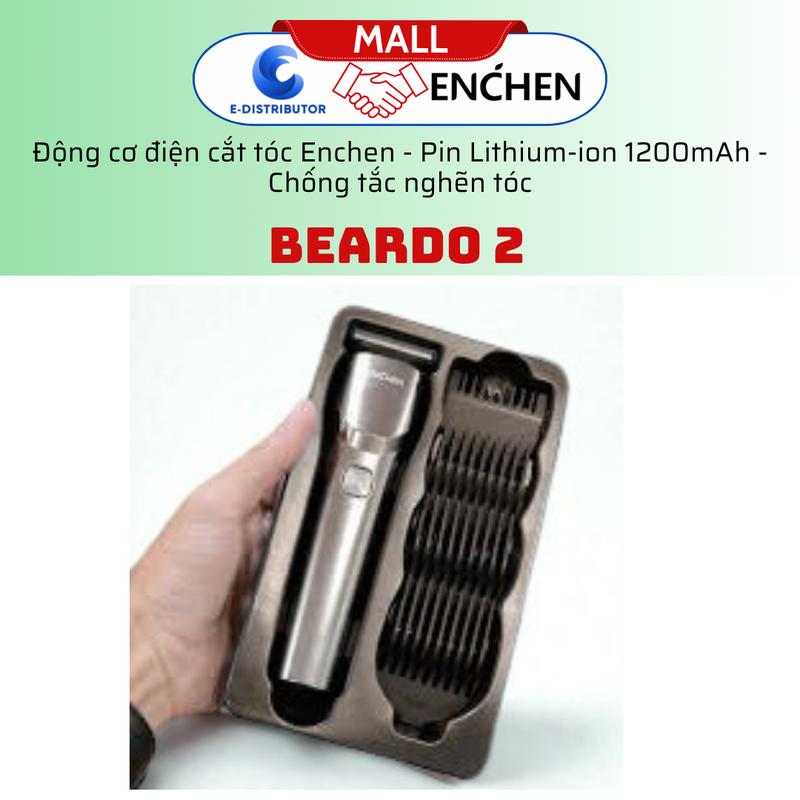 Enchen - Tông đơ cắt tóc Beardo 2 -Pin Lithium-ion 1200mAh - hàng chính hãng
