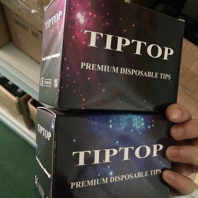 Dispotip tato RL / RS / RM - disposable Tip Tattoo isi 5 pcs - eceran per lembar dispo tip tatto - Tip Tato 2