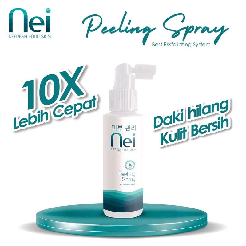 Nei peeling spray, membantu membersih kan kulit kusam, menghilangkan daki membersih kan kulit, 1