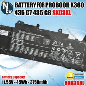 BATTERY PROBOOK X360 435 G7 435 G8 SX03XL - ORIGINAL