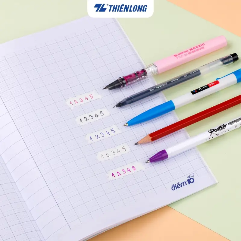 Bút Xóa Nước Thiên Long 12ml/5ml/3ml đa dạng mẫu mã, nhiều lựa chọn, phù hợp học sinh, sinh viên, văn phòng 3