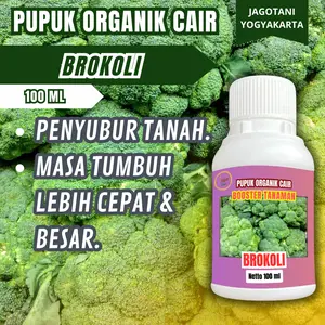 Pupuk Organik Cair Booster Penggemuk Tanaman Brokoli 100 Ml Agar Cepat Tumbuh By Jagotani Yogyakarta