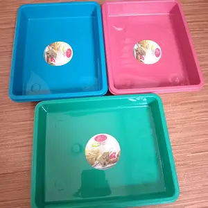nampan serbaguna nampan plastik tray saji persegi