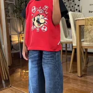Celana Baggy Jeans Anak Gombrong Usia 1 - 7 Tahun Laki-laki