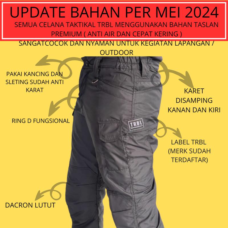 Celana Panjang Tactical Wanita | Celana Panjang PDL Tactical Cargo Cewe Lapangan Gunung Outdor | Celana Cargo Muncak Cewek Taslan Premium Water Resistant 9