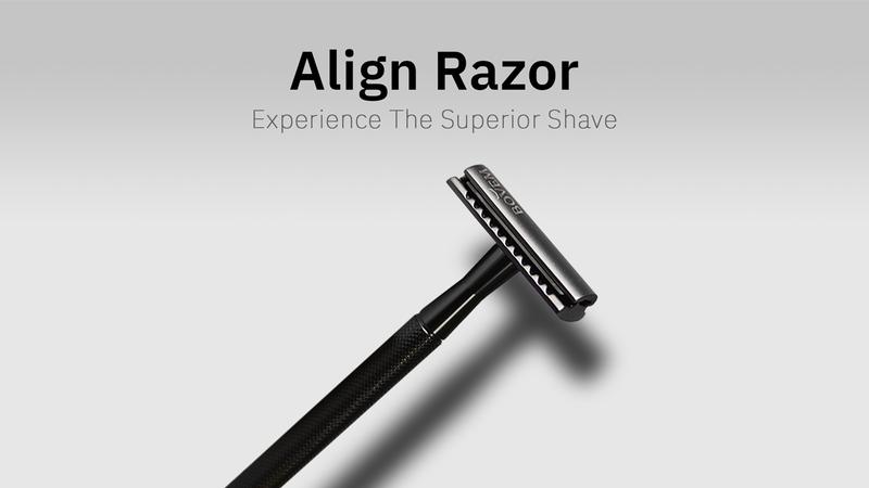 Product Introduction of BOVEM Align Razor: Premium Single Blade Safety Razor for Face and Beard – Double Edge Shaving Razor with Razor Stand Comfort 1