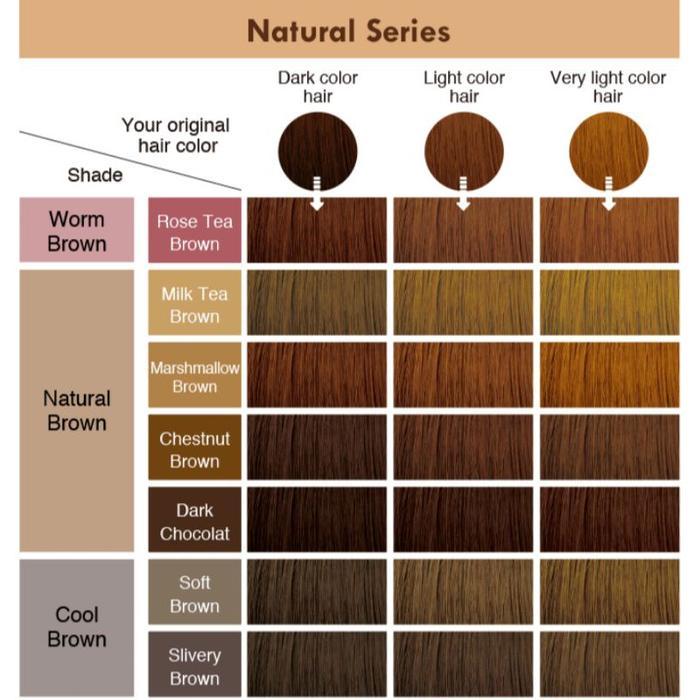 L1ese Creamy Bubble Hair Color Long-lasting Colour - Milk Tea Brown