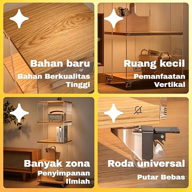 DF-1-Rak Buku Berdiri Di Lantai Akrilik Yang Dapat Diputar Lemari Pajangan Figurin Yang Dapat Dipindahkan rak buku lantai akrilik yang dapat diputar  Rak Buku Berdiri Di Lantai Akrilik Yang Dapat Diputar Lemari Pajangan Figurin Yang Dapat Dipindahkan