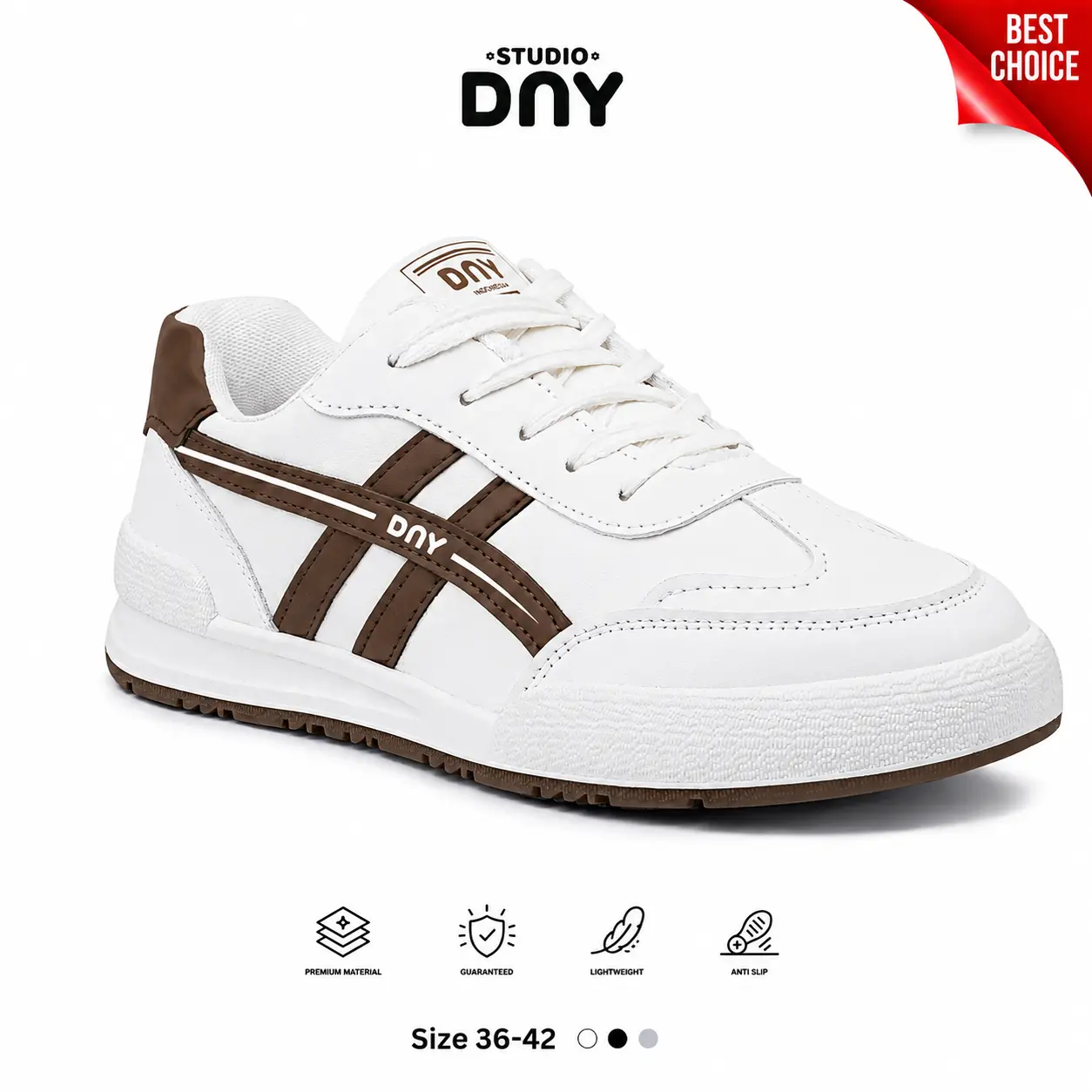 Sepatu Kasual Tali Wanita Simple Sneakers Daily OSP-359