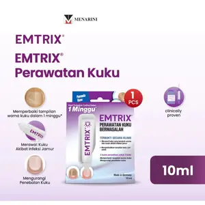 Emtrix Gel 10 ml - Perawatan Kuku Rusak Akibat Jamur, Kutek, Nail
