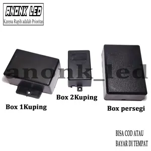BOX ELEKTRONIK SERBAGUNA | BOX MINI | BOK KOTAK HITAM | BOX MODUL KIT