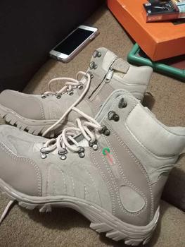 Product Review of sepatu safety boots pria/wanita gunung haiking adventure ujung besi Outdoor terlaris from R**d 0