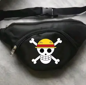 waistbag anak canvas karakter lutfi one piece tas anak