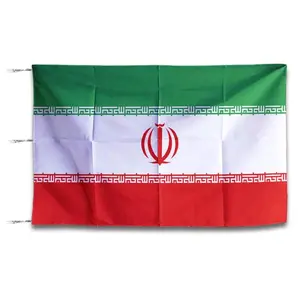Bendera Iran Full Print Ukuran Sedang  Kualitas Premium