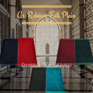 Sajadah Turkey Full Plain Ar Rahman / Sajadah Turki Total Polos