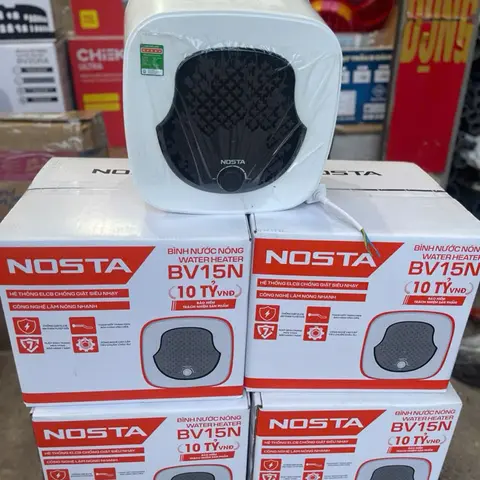 Bình nóng lạnh Nosta BV15N - Dung tích 15L - Giá phải trăng - Máy Nóng Lạnh