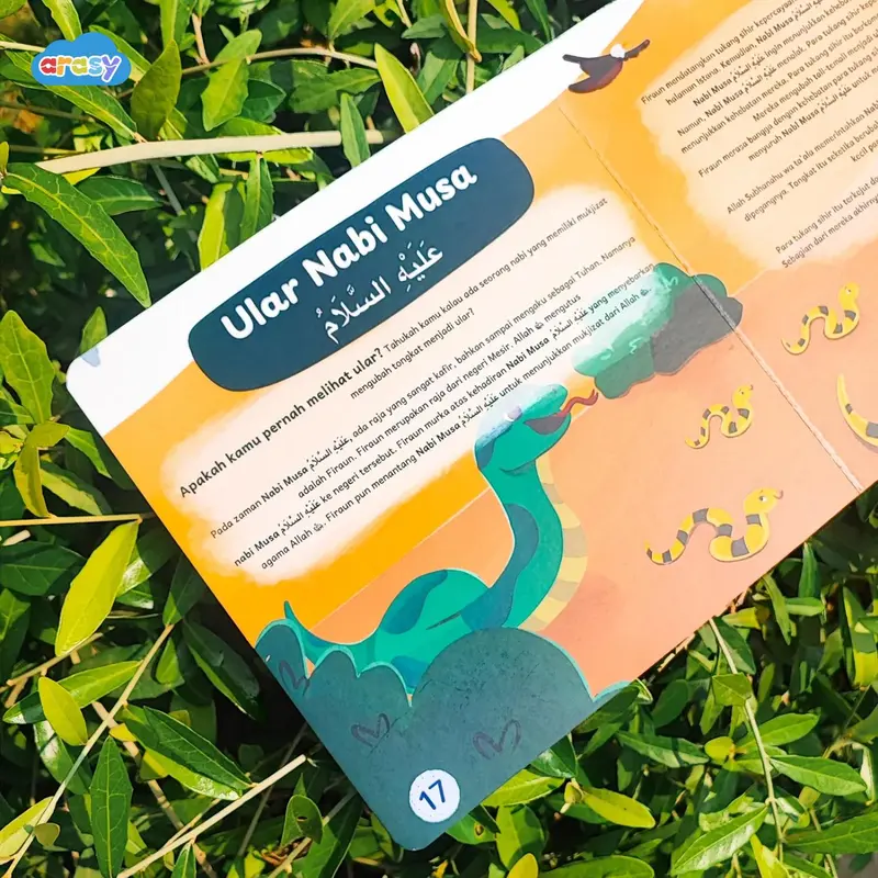 Arasy - Sound Book Mengenal Suara Hewan Lewat Cerita Bergambar - 10 Kisah Hewan dalam Al-Qur'an & Hadist 6