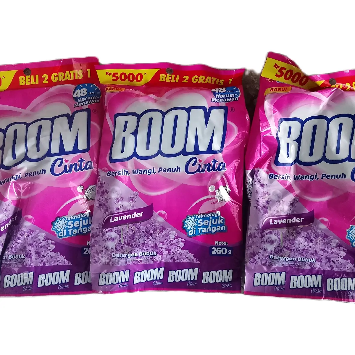 SABUN CUCI BOOM 10PCS DETERGENT BUBUK BOOM