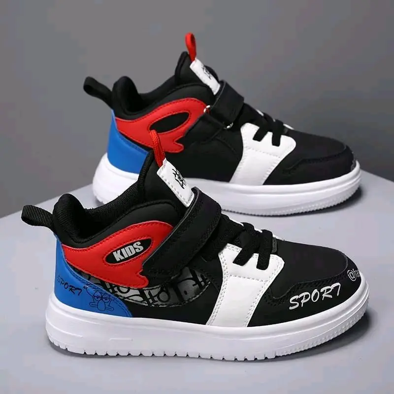 Sepatu Sneakers Anak Laki-Laki dan Perempuan Kasual  Fashion green random trainer sepatu anak sd cowok  9–12 2