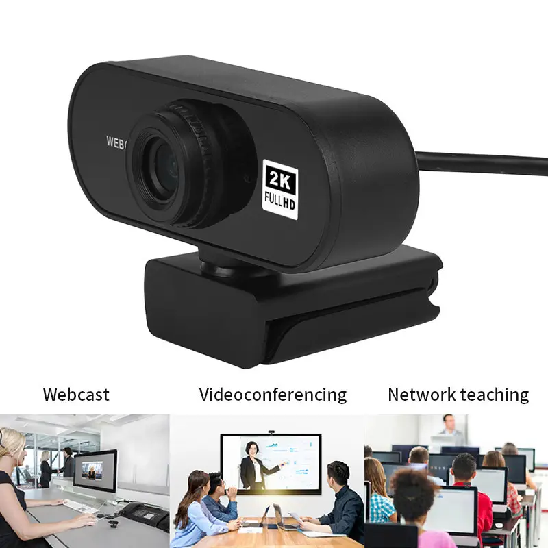 UGREEN Webcam 2K Full HD Resolution 1080P 30fps Built in Dua