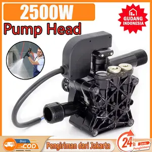 2500WKepala Pompa Pencuci Tekanan Switch  Jet Cleaner Kepala Head Pump Inlet Valve   Casing Perakitan Pressure Washer Cylinder Car Mobil Dinamo  PumpHigh PressureUniversal CompatiblQL-1200 N/N2,DT-1600, Bz 8555