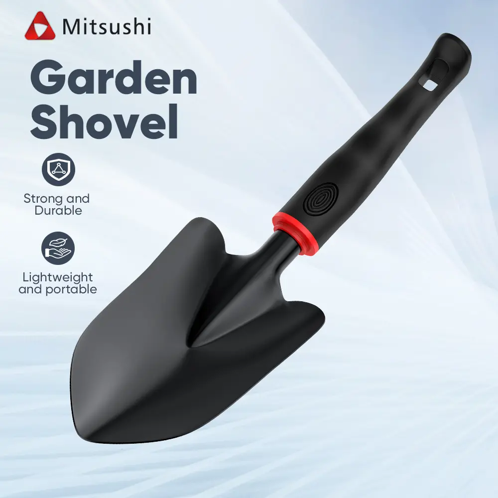 Mitsushi Peralatan Berkebun - Sekop Berkemah Baja Multifungsi Logam garden  rake garpu  tanah cangkul  sawah