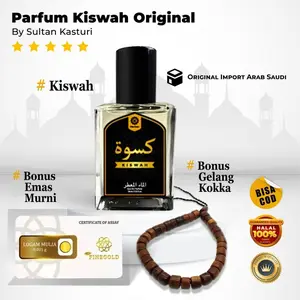 [BISA COD] Parfum Kiswah Asli - Kiswah Spray 30ml Eau De Parfume - Minyak Wangi Kiswah Asli - Sultan Kasturi