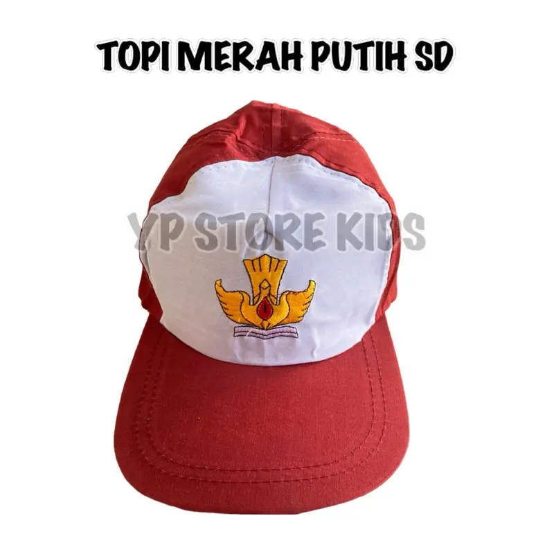 PERLENGKAPAN SEKOLAH // TOPI ANAK SD LAKI-LAKI PLUS GESPER DASI DAN KAOS KAKI SD BY YP STORE KIDS 4