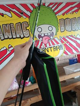 Product Review of [COD]Joran Pancing Ulight Berputar 2 Bagian Tongkat Pancing 1.8M/2.1M dengan Bahan Serat Karbon Tinggi dengan Pegangan EVA Joran Tegek from N**o N** 0