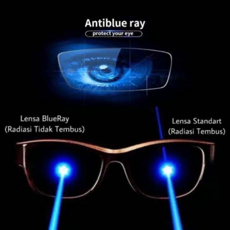 Kacamata Wanita Cat Eye Kode SS Antiradiasi Frame 3