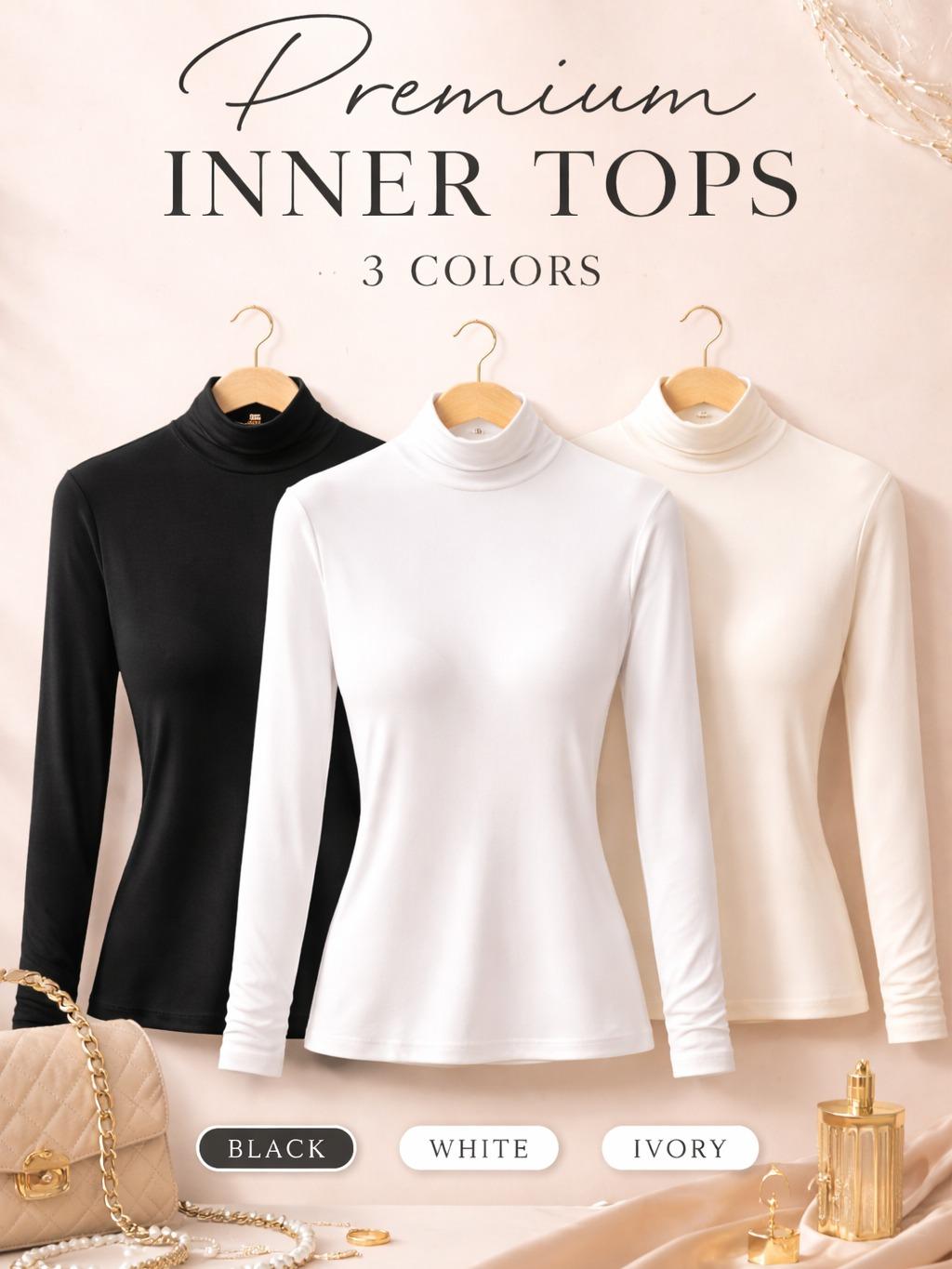 Premium Manset Rayon Half Neck Inner Bassic