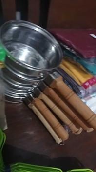 Product Review of (6pcs) PANCI SUSU STENLIS GAGANG KAYU/ panci rebus mie from A**7 1