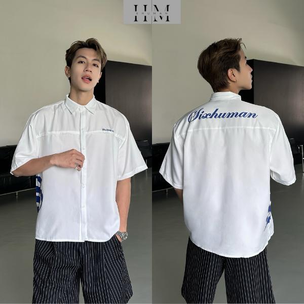 Áo Sơ Mi Ngắn Tay Form Boxy Unisex Summer Shirt SIXHUMAN HM515