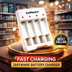 taffware charger baterai 4 slot