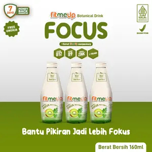 [PAKET STAY FOCUS] 3 Botol Fitmeup Varian Focus- Tingkatkan Daya Fokus