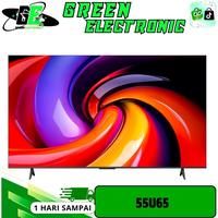 Gambar TCL iFFALCON 55U65 Google TV 55 Inch 4K, Streaming Ready & Screen Mirroring//55U65 dari Green Electronic Official Kota Administrasi Jakarta Barat 1 Tokopedia