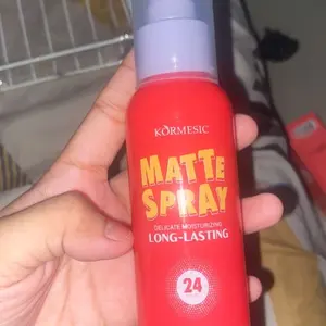 Makeup Setting Spray Matte Fix Smooth Matte Finish Setting Spray mengunci makeup dan kontrol minyak tahan lama 24 jam 100ml